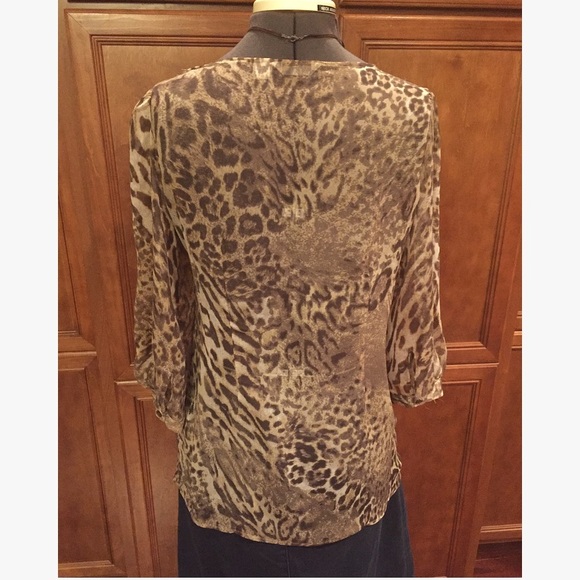 Leopard print blouse - Picture 2 of 4